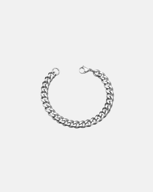 Kubanisches Gliederarmband aus Edelstahl